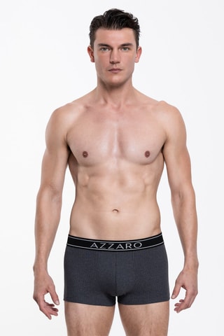 2 Boxers Zwart en Kaki