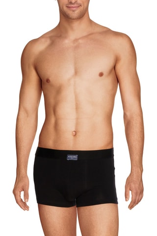 2 Boxers Zwart en Bordeauxrood