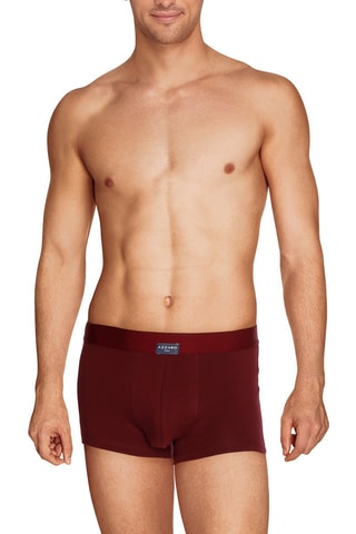 2 Boxers Zwart en Bordeauxrood