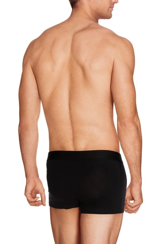 2 Boxers Zwart en Bordeauxrood