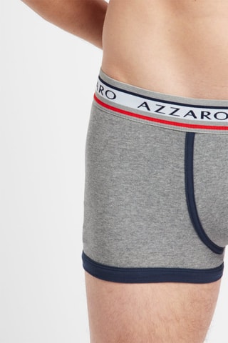 3 Boxers Gemêleerd Grijs en Marineblauw