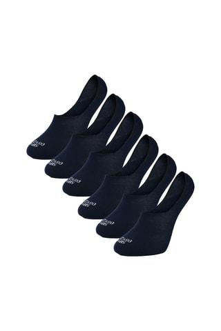 6 Paar Kousenvoetjes Marineblauw