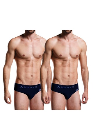 2 Slips  Marineblauw en Lichtblauw