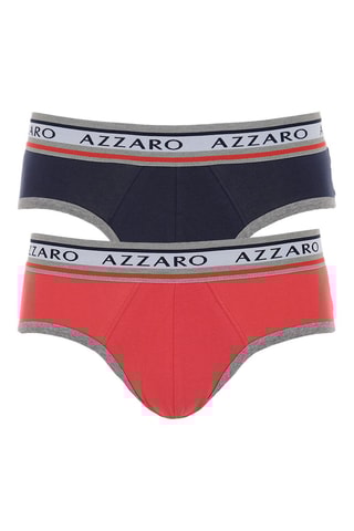 2 Slips Rood en Marineblauw