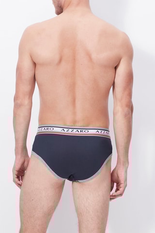 2 Slips Rood en Marineblauw