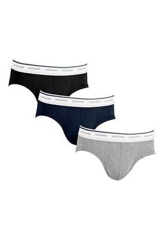 3 Slips Zwart en Marineblauw