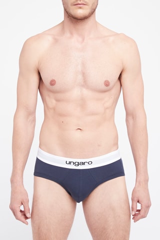 3 Slips Austin Marineblauw, bordeauxrood en zwart