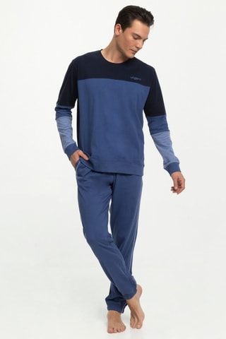 Pyjama Pekin - Blauw