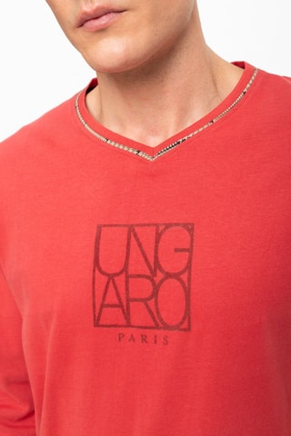 Pyjama Praga - Rood en Beige