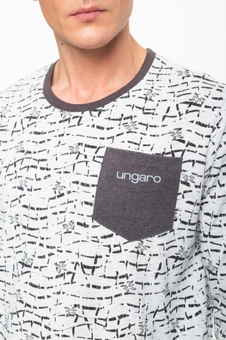 Pyjama Atenas - Grijs en Wit