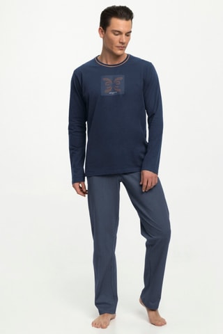 Pyjama Bagdad - Marineblauw