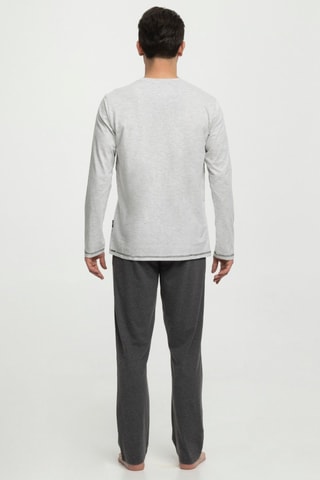 Pyjama Roma - Grijs en Wit