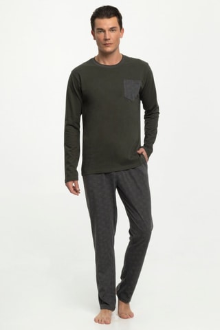 Pyjama Denver - Donkergrijs