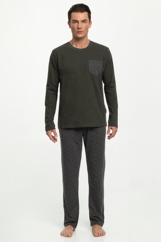 Pyjama Denver - Donkergrijs