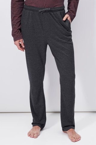 Pyjama Bordeauxrood en Grijs