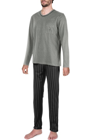 Pyjama Grijs en Zwart