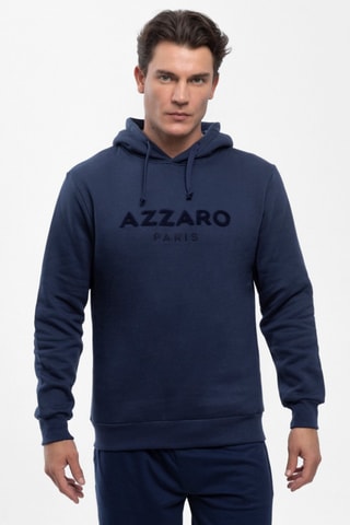 Sweater met Capuchon Marineblauw