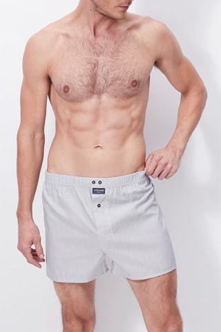 Short Gemêleerd Grijs