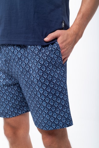 Pyjama - Marineblauw en Hemelsblauw