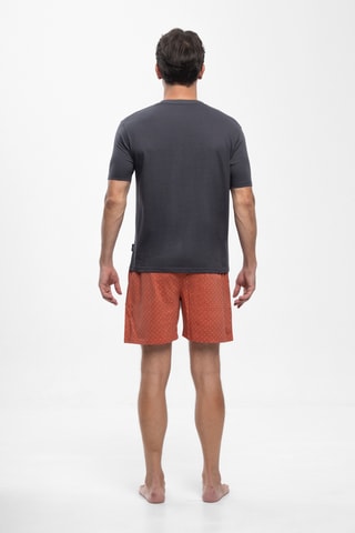 Pyjama - Grijs en Oranje