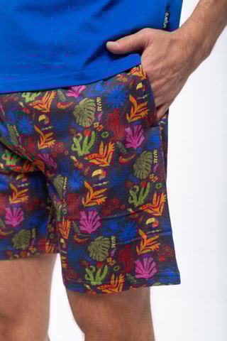 Pyjama - Blauw en Multicolor