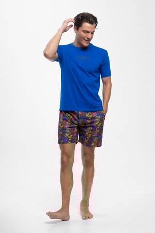 Pyjama - Blauw en Multicolor