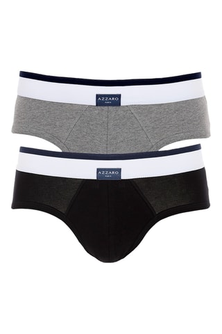 2 Slips - Grijs en Zwart