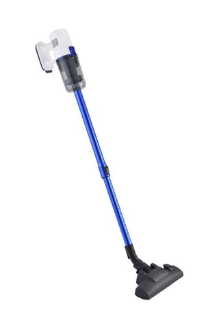 Aspirador Vassoura com fio 2 em 1 - Azul e branco