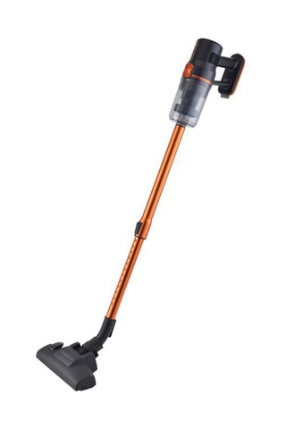 Aspirador Vassoura com fio 2 em 1 - Laranja e preto