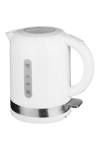 Chaleira elétrica sem fio de aço inoxidável - 1 l