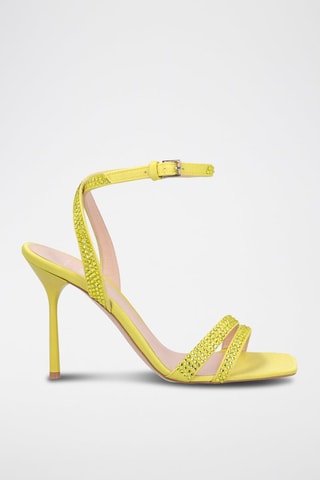 Sandales à talons Camelia - Jaune - Léonie Hanne x Liu Jo