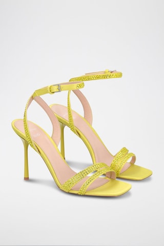 Sandales à talons Camelia - Jaune - Léonie Hanne x Liu Jo