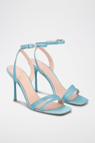 Sandales à talons Camelia - Bleu - Léonie Hanne x Liu Jo