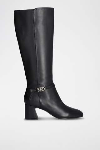 Bottes en cuir - Noir