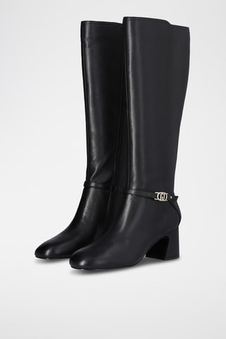 Bottes en cuir - Noir