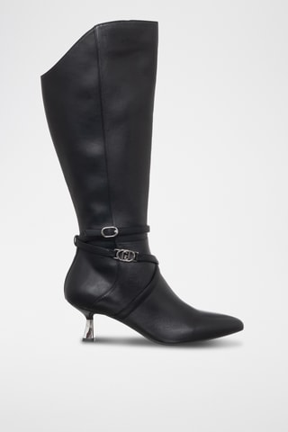Bottes en cuir - Noir
