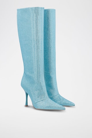 Bottes Glam - Bleu - Léonie Hanne x Liu Jo