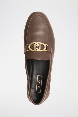 Mocassins en cuir Emel - Marron