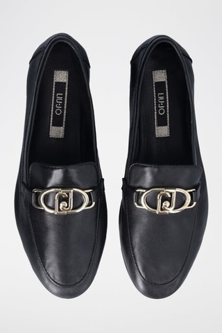 Mocassins en cuir Emel - Noir