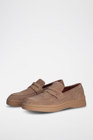 Mocassins en nubuck Duke - Beige