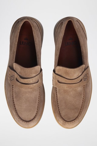Mocassins en nubuck Duke - Beige