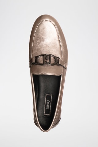 Mocassins en cuir de mouton Emel - Doré