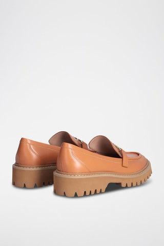 Mocassins en cuir Cora - Camel