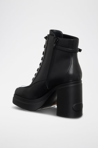 Bottines en cuir Jona - Noir