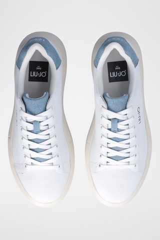 Sneakers en cuir - Blanc