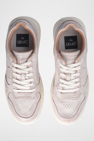 Baskets en cuir - Beige