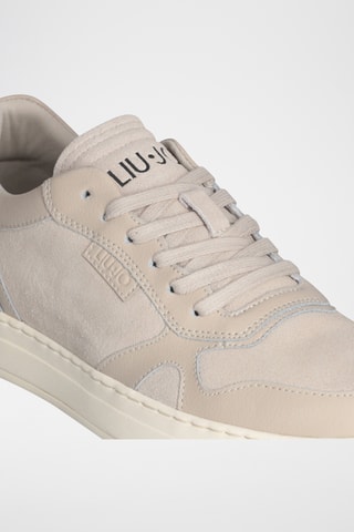 Sneakers en cuir - Beige