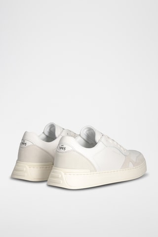 Sneakers en cuir - Blanc
