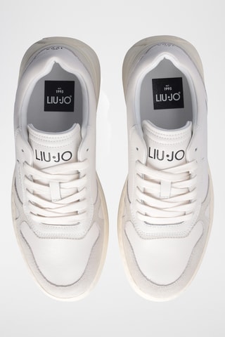 Sneakers en cuir - Blanc