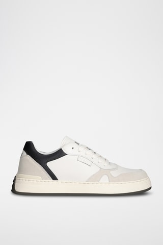 Sneakers en cuir - Blanc